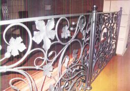 Секция ограждения ресторана "Одесса" г.Магнитогорск